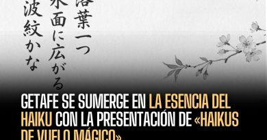 Getafe se sumerge en la esencia del haiku con la presentación de «Haikus de Vuelo Mágico»