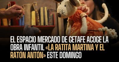 El Espacio Mercado de Getafe acoge la obra infantil «La Ratita Martina y el Ratón Antón» este domingo