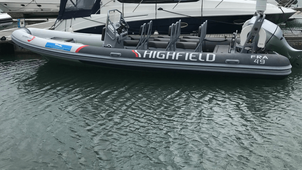 Highfield RIB with 10 seats