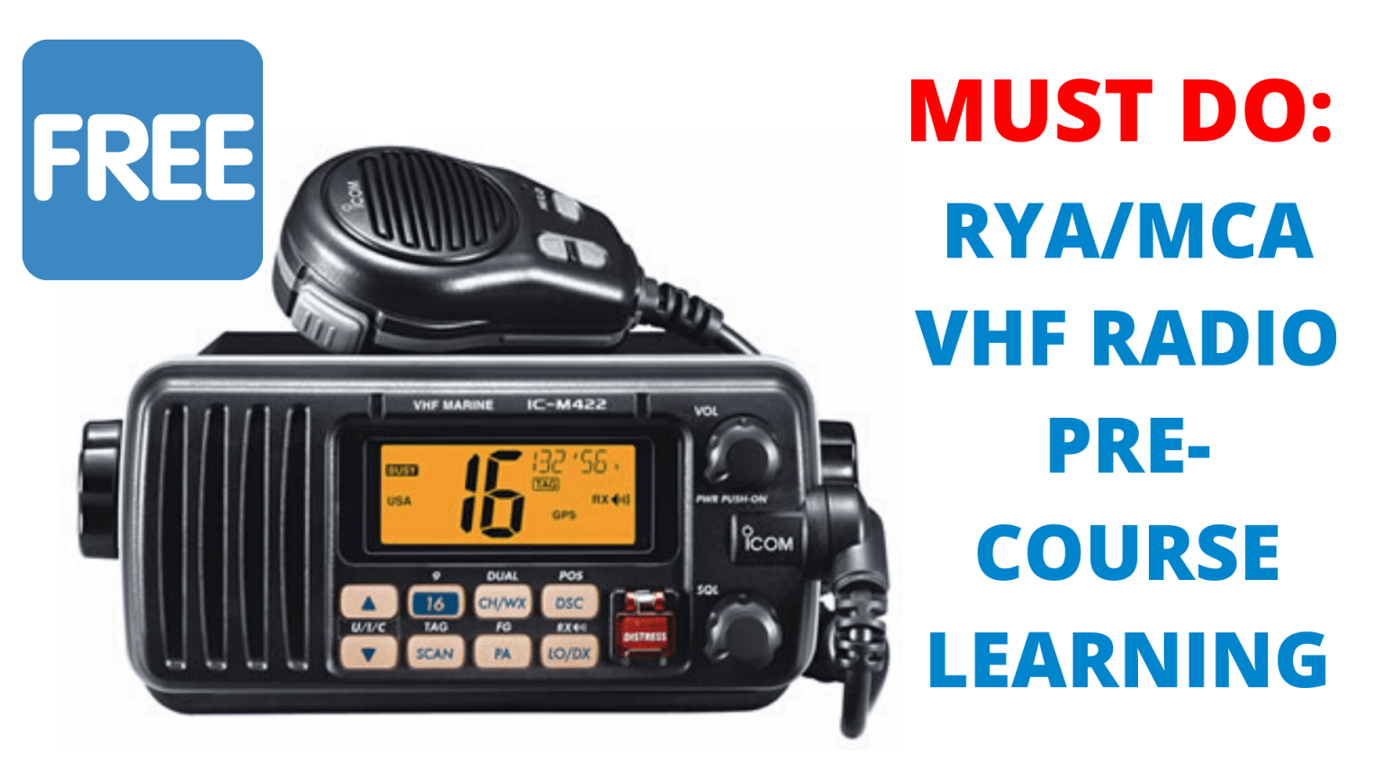 VHF Radio PreCourse Learning Building The Best Powerboat Company In