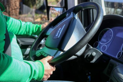 chauffeur vrachtwagen