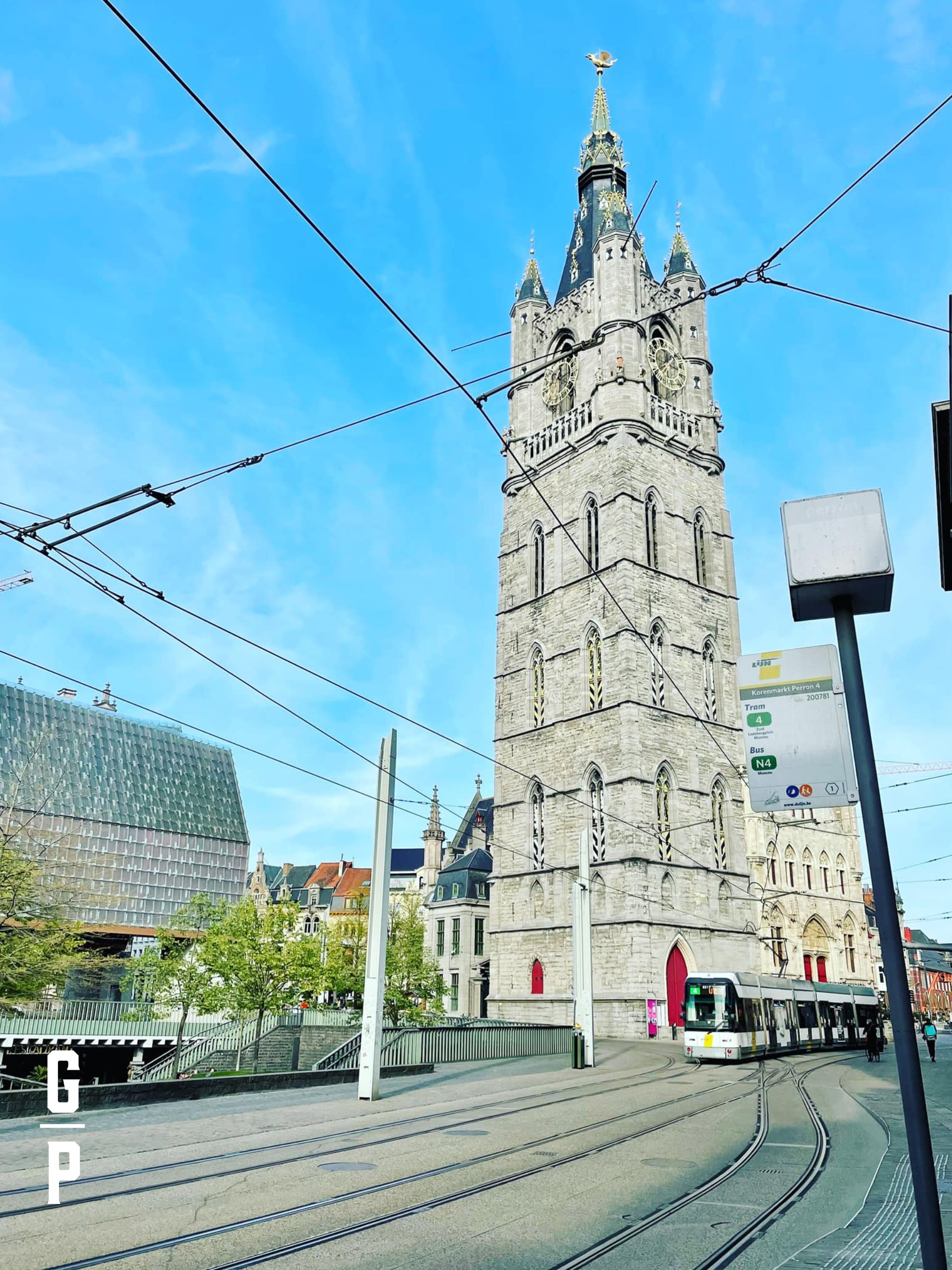 Belfry of Ghent. 26/04/2021 - 18u36