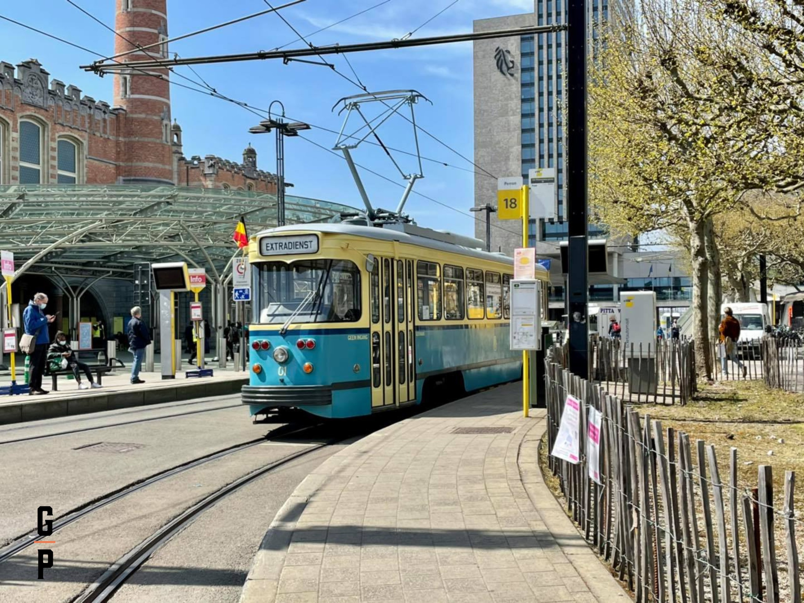 Heritage tram from the 70’s. 24/04/2021 - 14u07