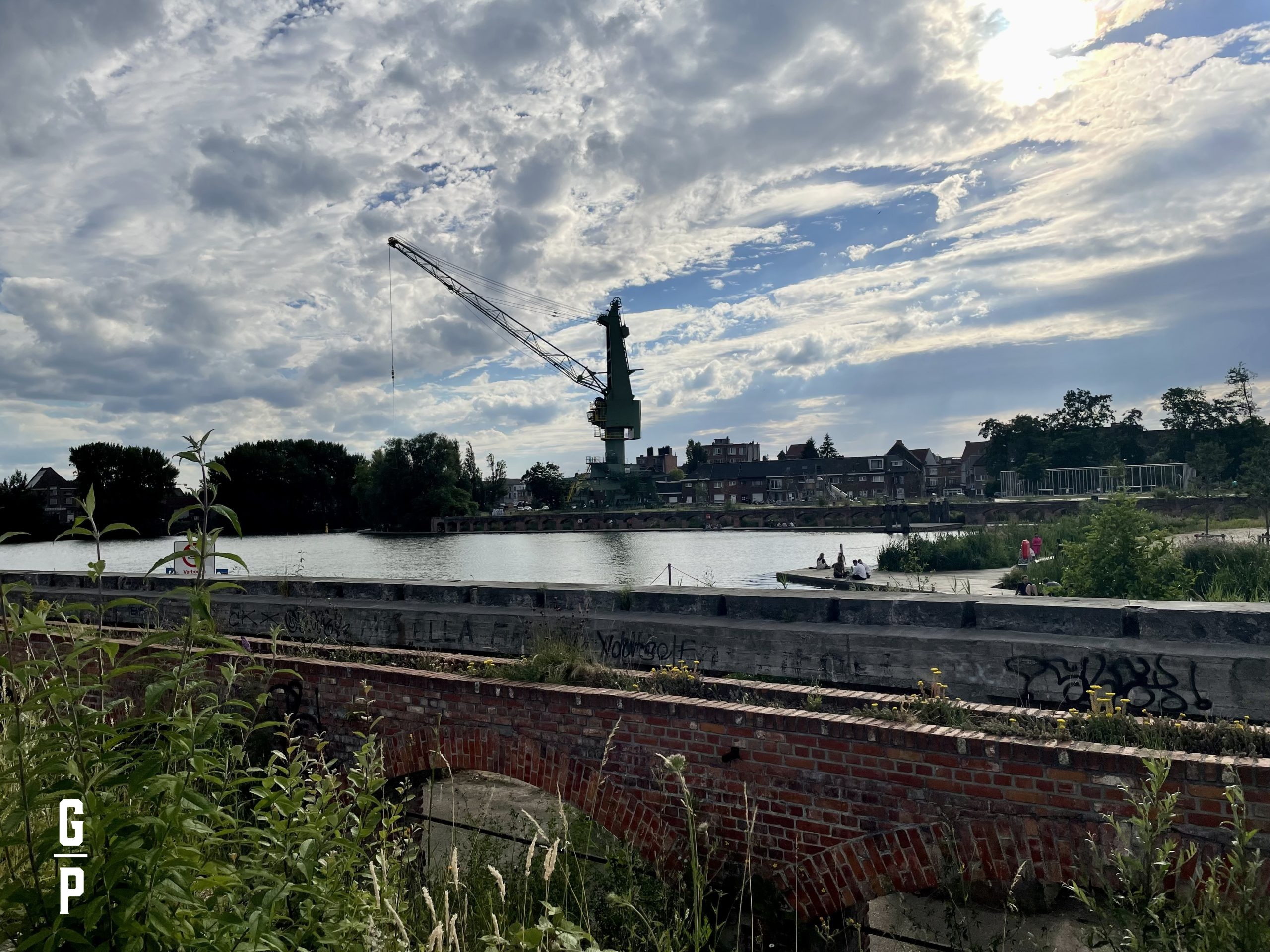 A little photo series of Houtdok. 02/07/2022 - 19u07