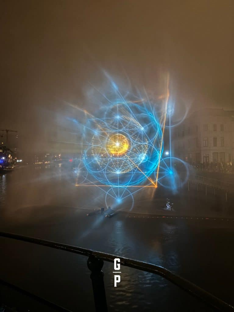 Lichtfestival 2024 at Portus Ganda. 31/01/2024 - 20u57