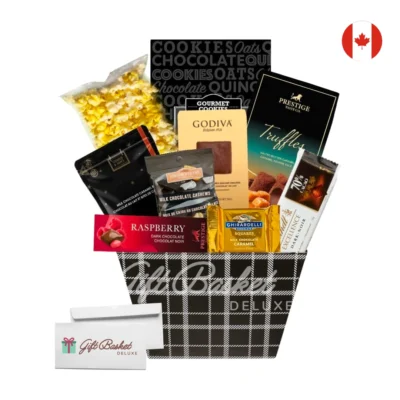 premium Snack Gourmet Gift Basket to Canada