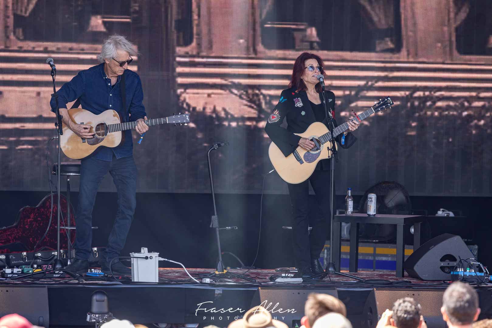 Roseanne Cash and John Leventhal at Black Deer Festival 2024 Roseanne Cash and John Leventhal at Black Deer Festival 2024