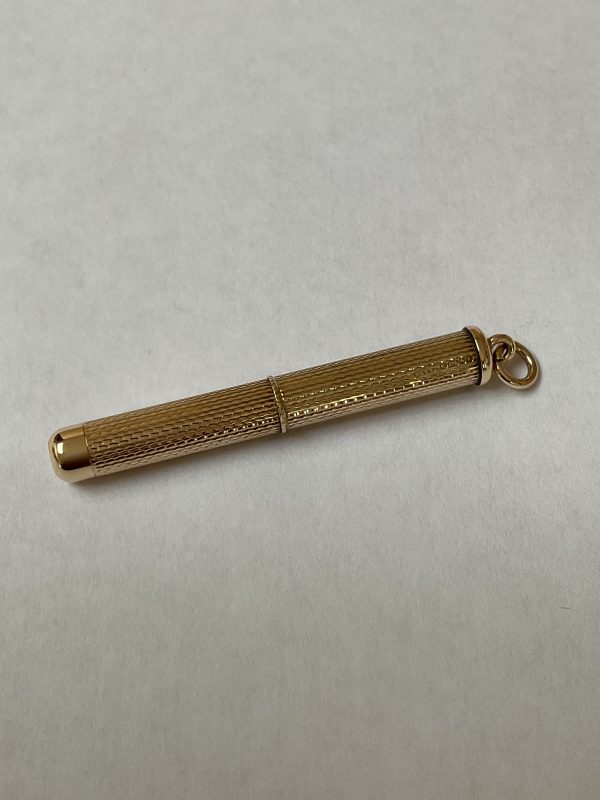 Vintage 9ct Gold Tooth Pick - Image 2