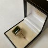 9ct Gold Diamond & Ammolite Dress Ring - Image 2