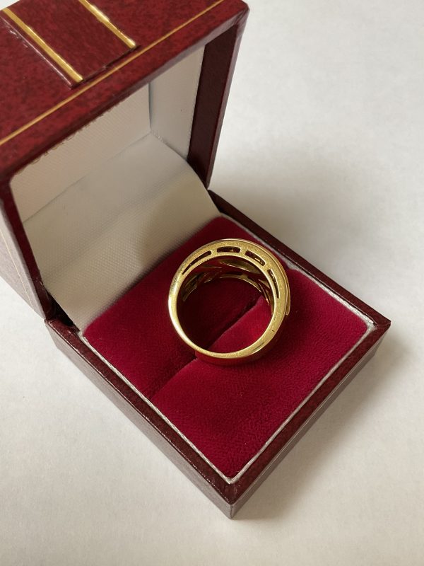 18ct Gold Diamond & Ruby Ring - Image 5