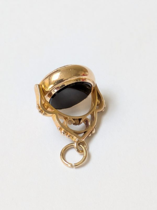 9ct Gold Swivel Pendant - Image 3
