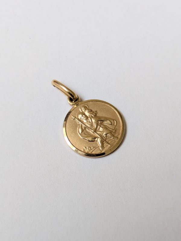 9ct Gold S.T Christopher