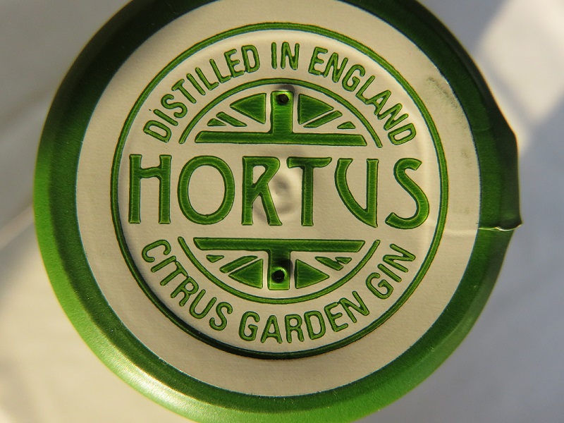 Flaschenverschluss des Hortus Citrus Garden Gins aus dem Lidl