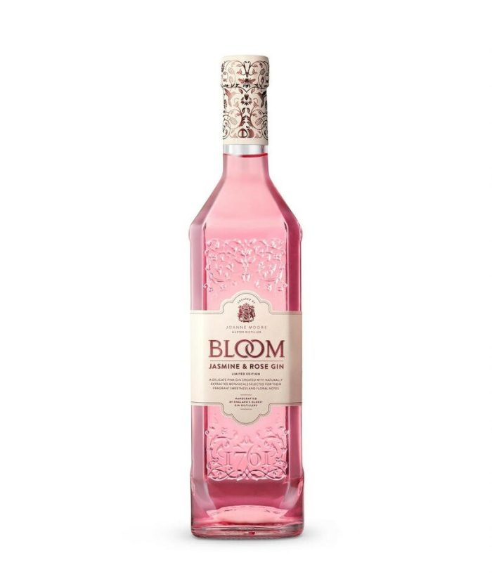 Bloom Jasmine & Rose Gin Fl 70