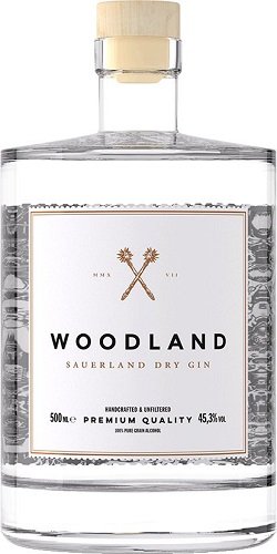 Woodland, Handcrafted Sauerland Dry Gin Gin 50 Cl.