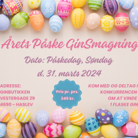 Årets Påske GinSmagning - - -