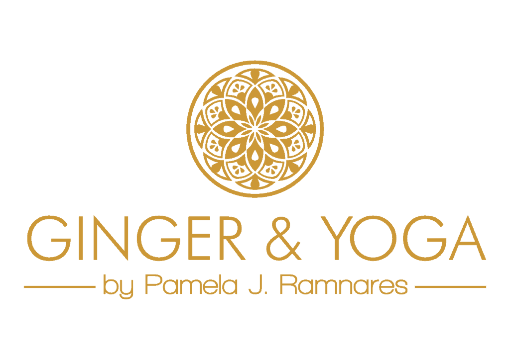 Logo Ginger & Yoga praktijk voor Ayurveda, Yogatherapie en Reiki door Pamela Ramnares