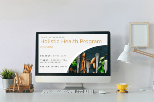 Holistic health program with Ayurveda and Yoga
