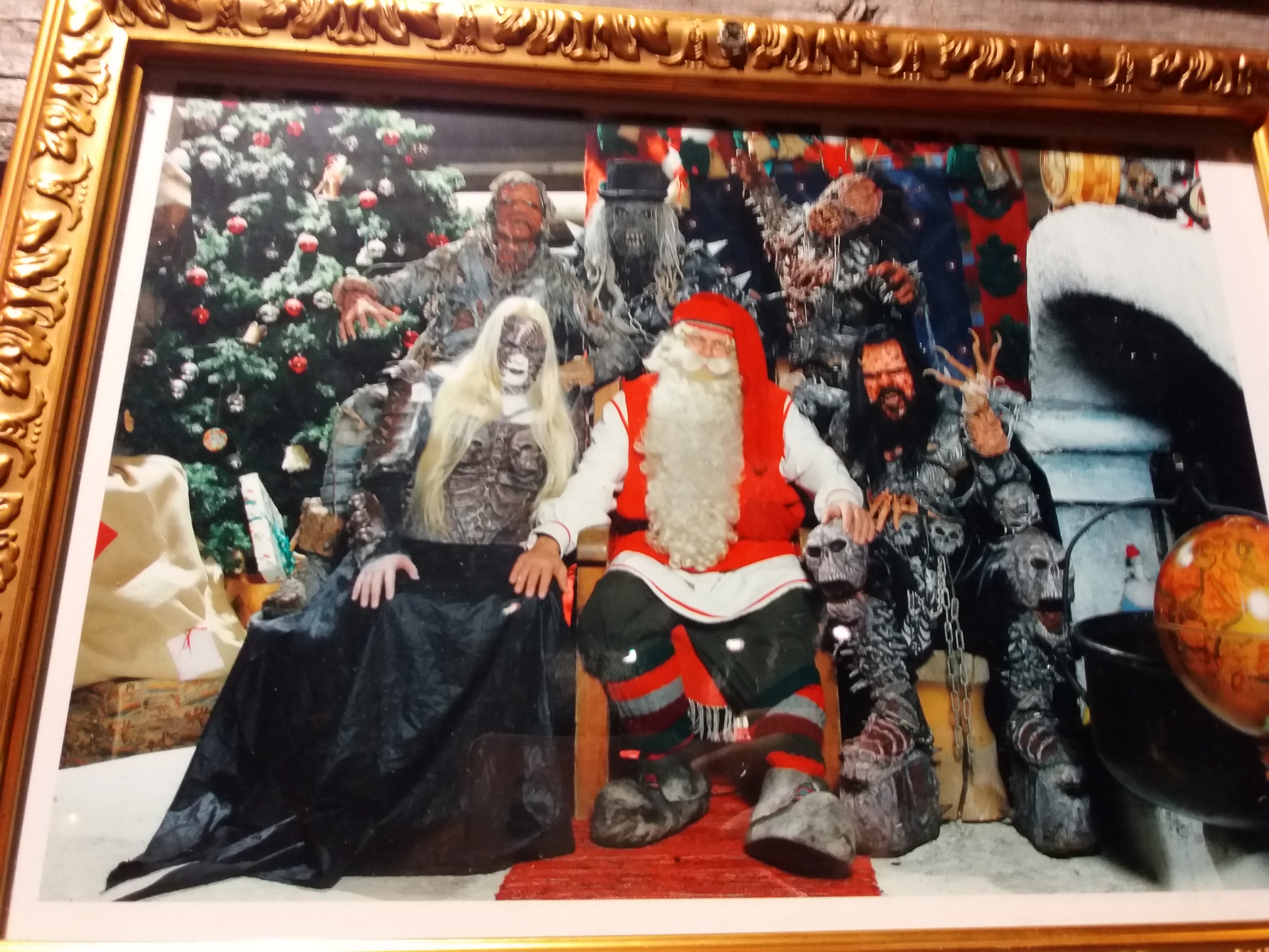 Lordi in Santa Claus Village
