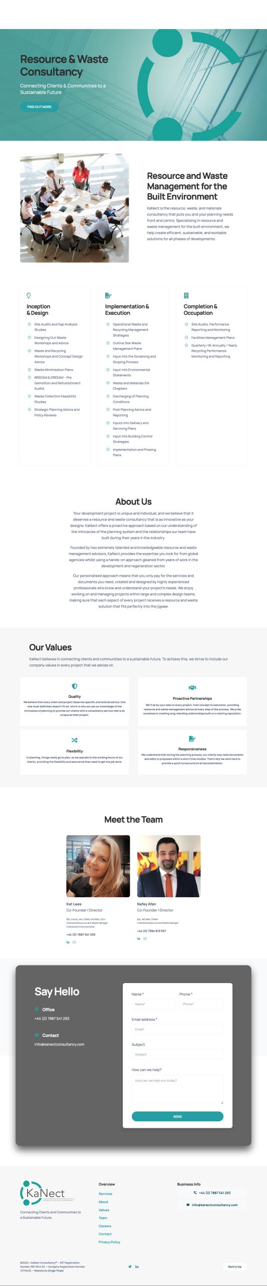 KaNect-Consultancy-Resource-and-Waste-Management-Consultancy-Website Design Whitstable
