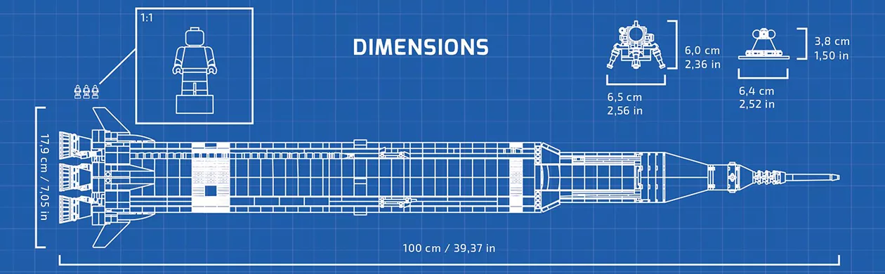 LEGO NASA Apollo Saturn V (21309)