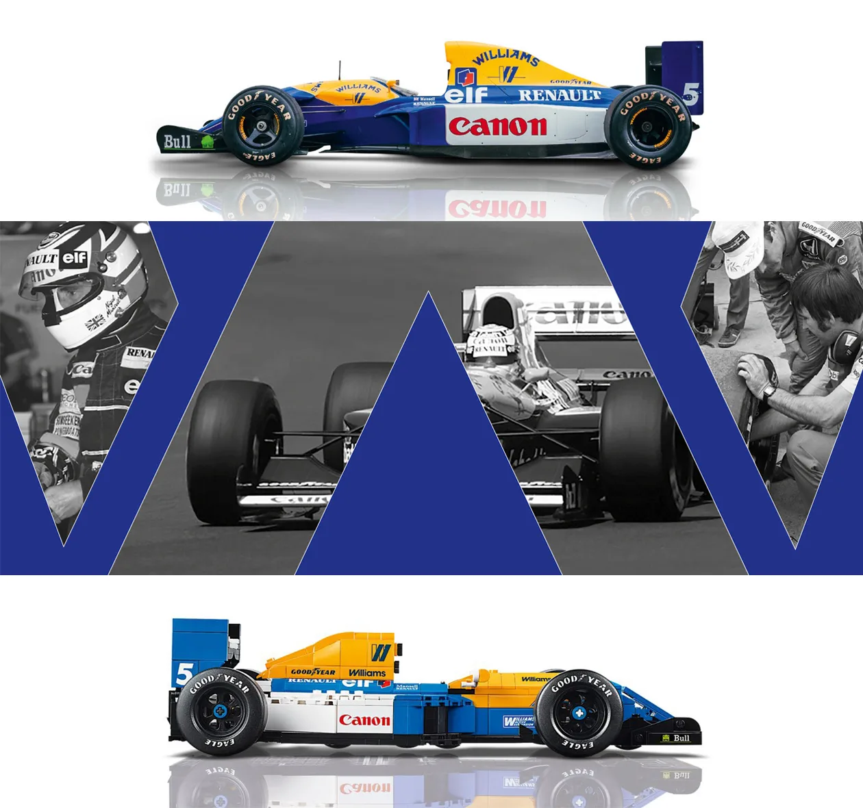 LEGO Formula 1 Williams FW14B (10353)