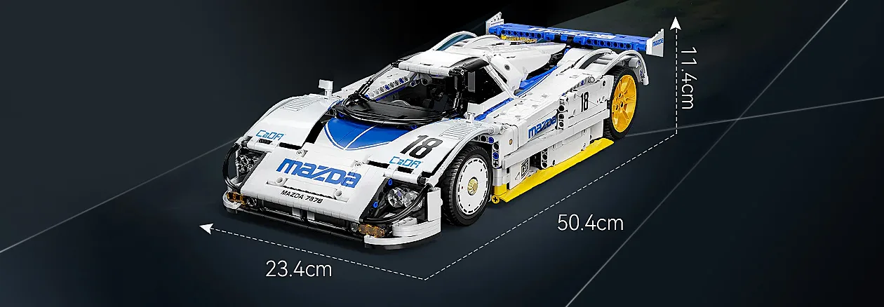 CaDA Mazda 787B (C63007W) - Giochi di Fabry CaDA Mazda 787B (C63007W)