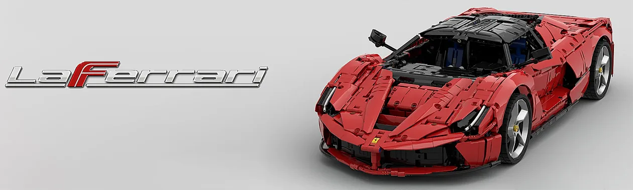 LEGO Moc Ferrari LaFerrari - Giochi di Fabry LEGO Moc Ferrari LaFerrari