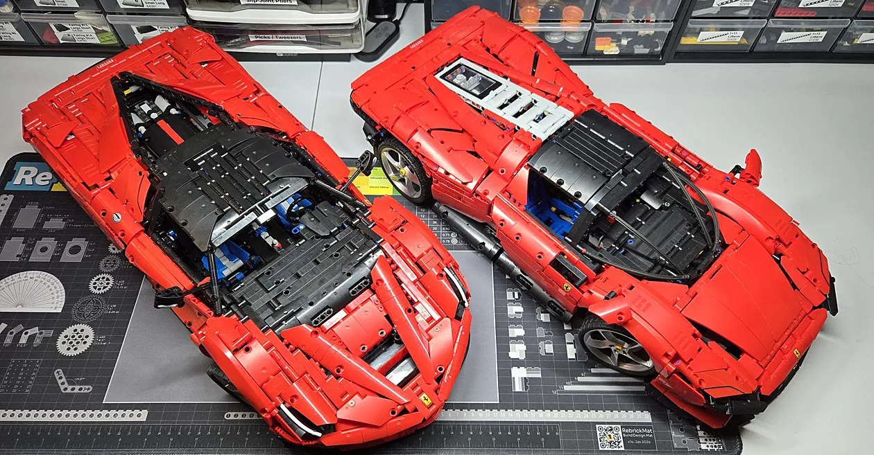 LEGO Moc Ferrari LaFerrari - Giochi di Fabry LEGO Moc Ferrari LaFerrari