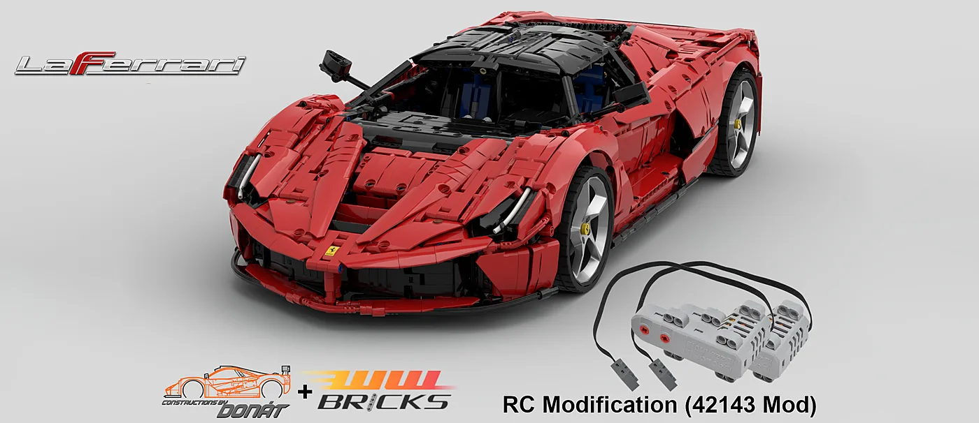 LEGO Moc Ferrari LaFerrari - Giochi di Fabry LEGO Moc Ferrari LaFerrari