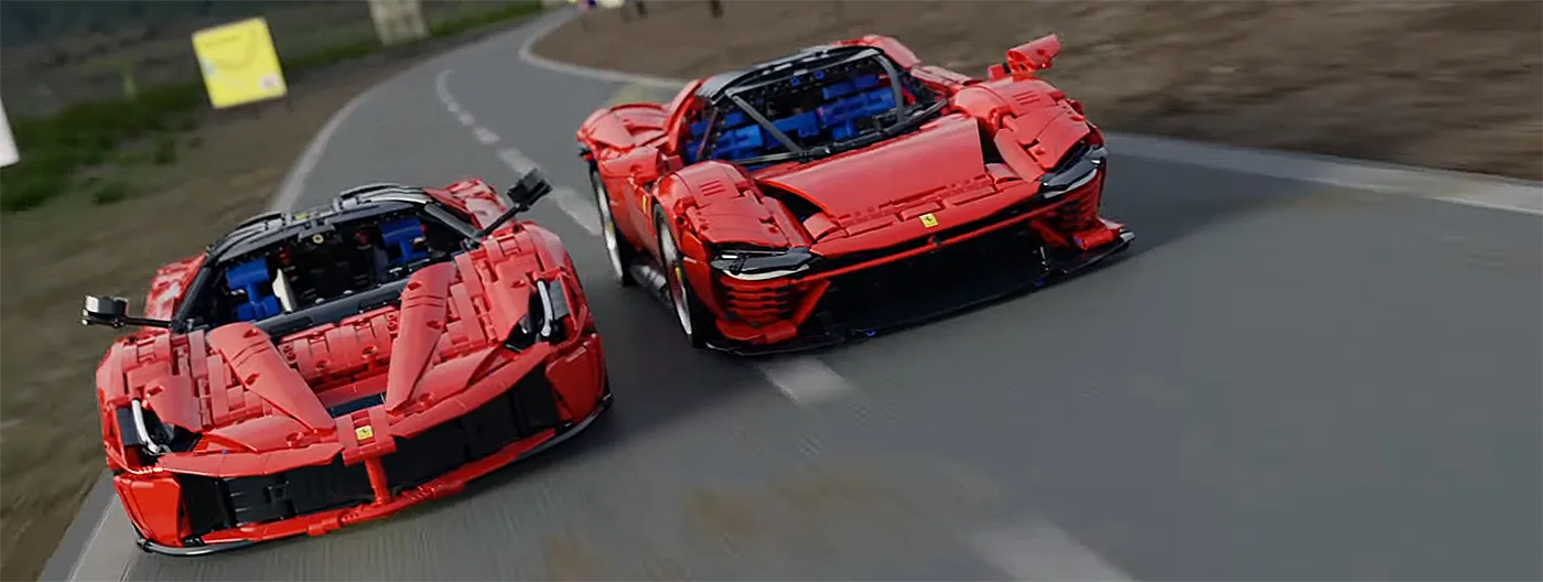 LEGO Moc Ferrari LaFerrari - Giochi di Fabry LEGO Moc Ferrari LaFerrari
