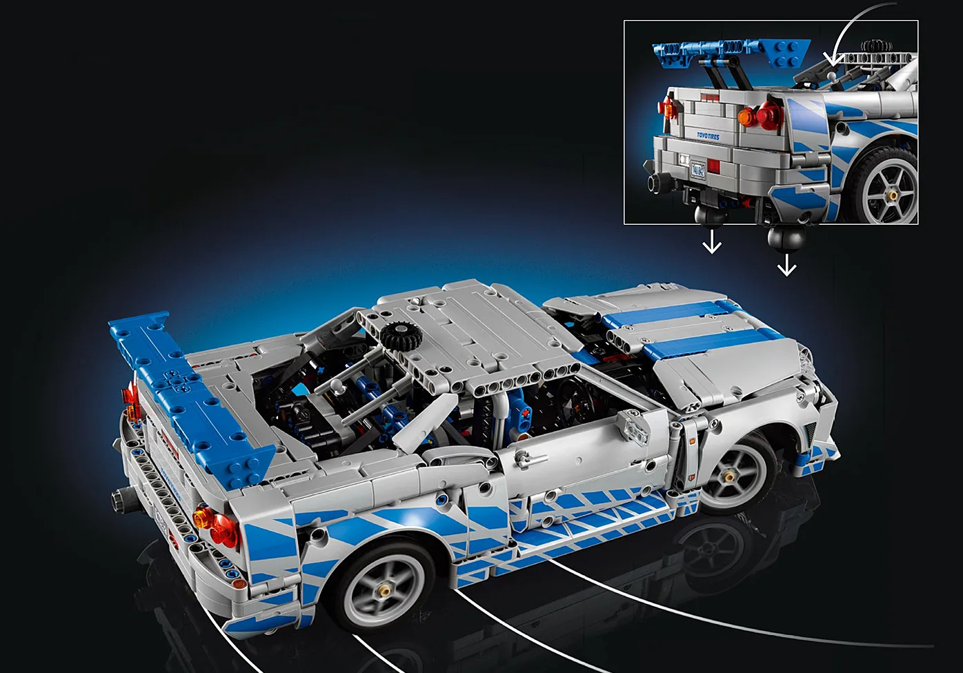 LEGO Nissan Skyline GT-R R34 (42210) - Giochi di Fabry LEGO Nissan Skyline GT-R R34 (42210)