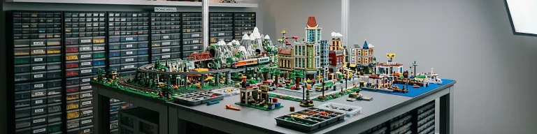 Come Organizzare una LEGO Room