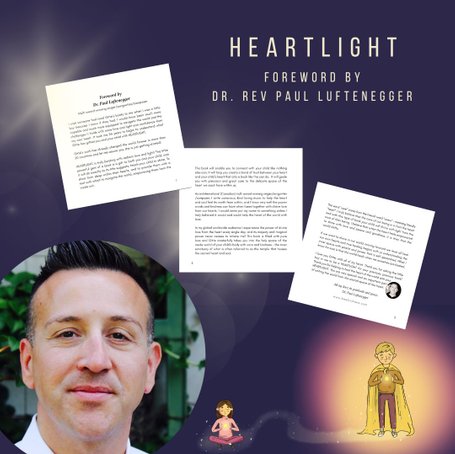 Paul luftenegger has writen the foreword to heartlight by Gitte Winter Graugaard