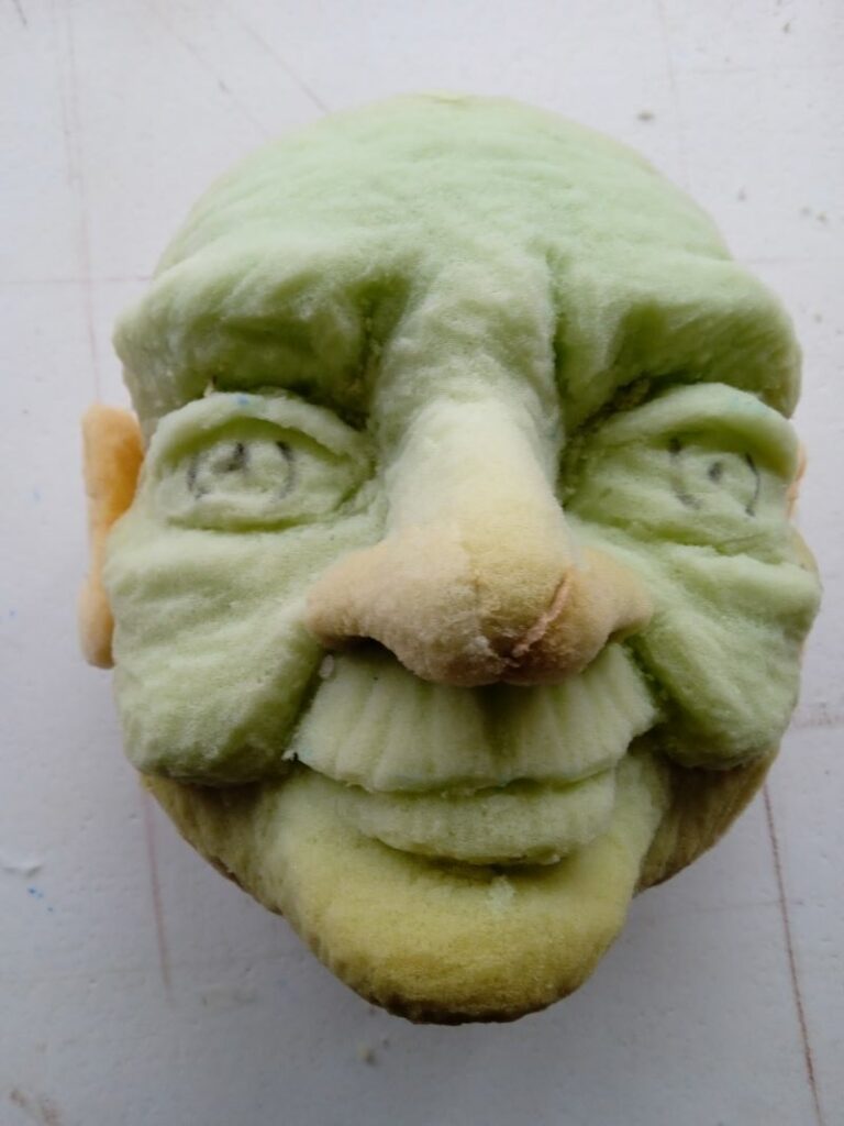 marionnette portée - création - fabrication - giulia palermo