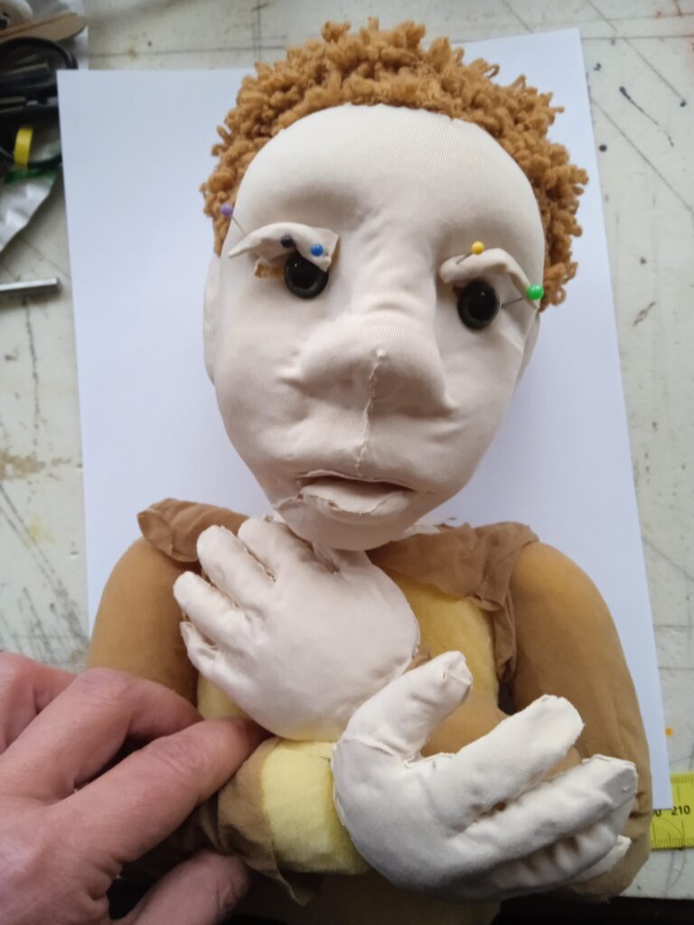 création - marionnette - giulia palermo