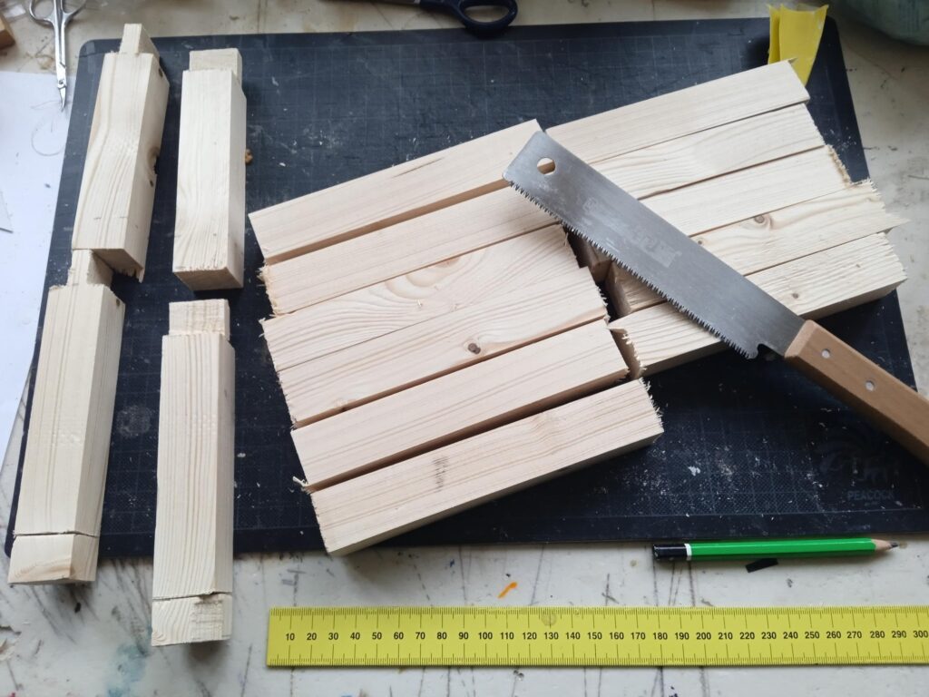construction - marionnette - bois - Giulia Palermo