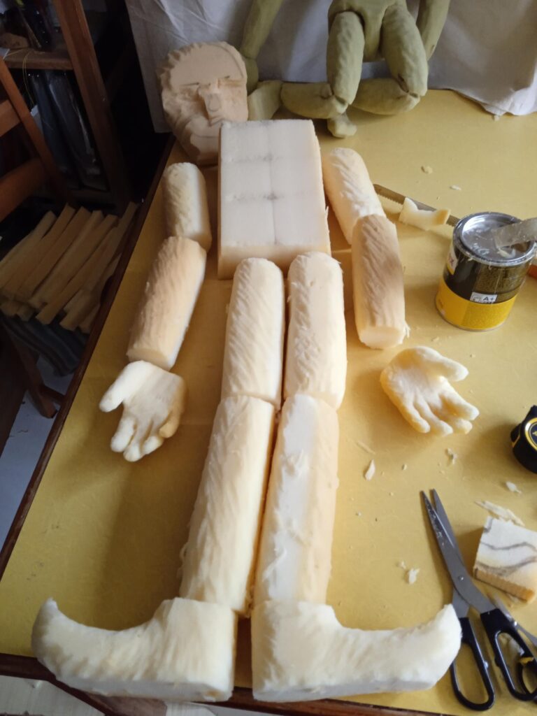 construction - marionnette - Giulia Palermo