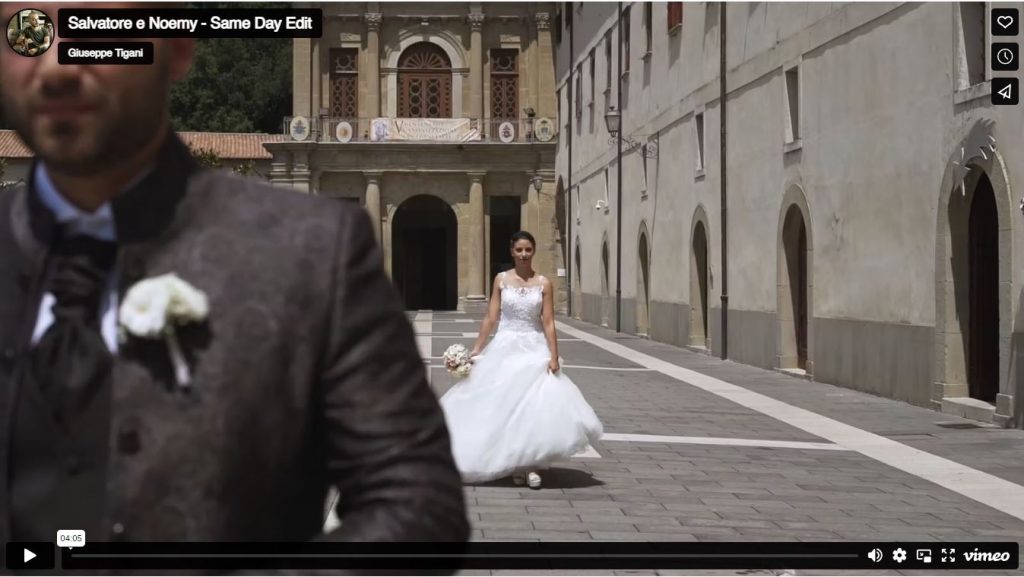 Video Matrimonio Giuseppe Tigani Visual Fotografo Polistena