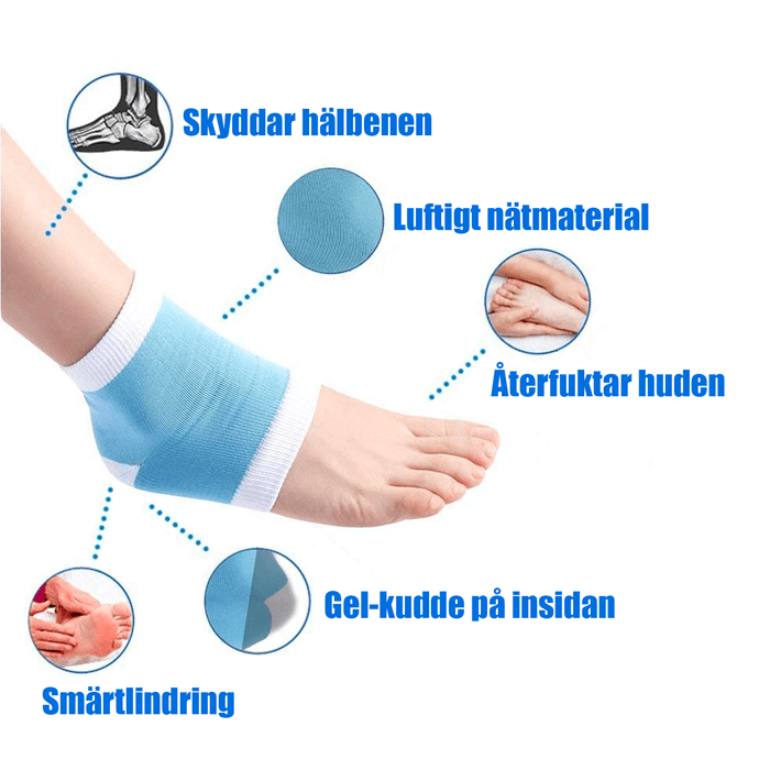 Hälsporre paket - Gel-socka - Gladkropp