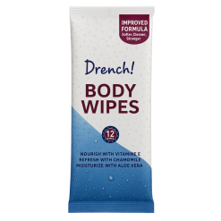 Våtservetter för kroppstvätt, body wipes (12 pack) - Gladkropp