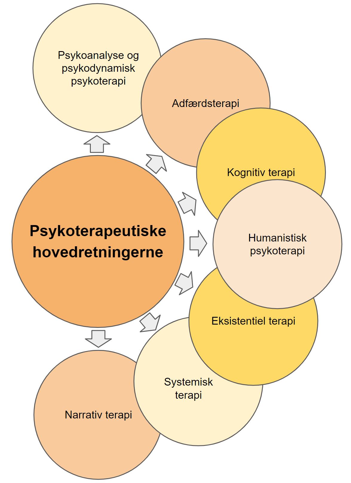 hvad er psykoterapi - psykoteraputiske hovedretning