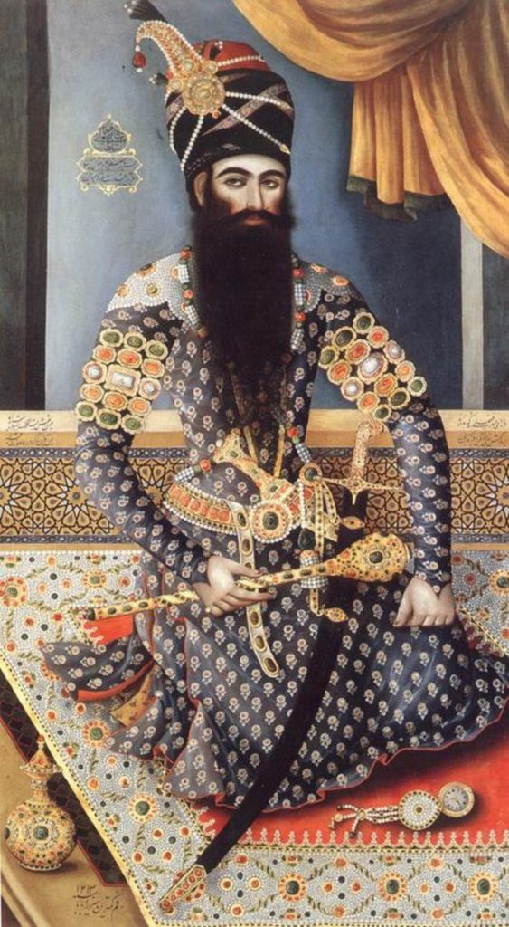 Antico dipinto persiano