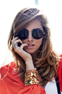 Trend Occhiali da sole 2016, Chiara Ferragni, stile Vintage