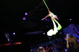 Party Night KIABI, 15 settembre 2016; Aerial Performance