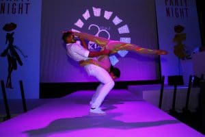 Party Night KIABI, 15 settembre 2016; acrobatic performance