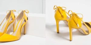 Cover outfit giallo - Scarpe Zara