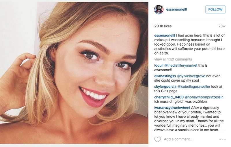 Essena O'Neill smaschera i trucchi del suo profilo Instagram