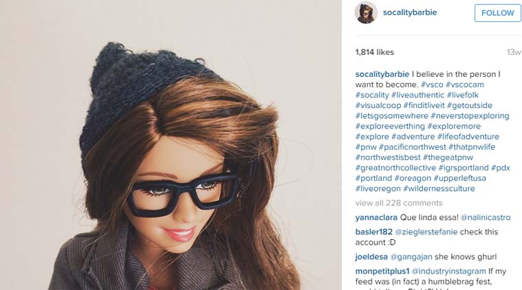 Dal profilo Instagram di Socality Barbie