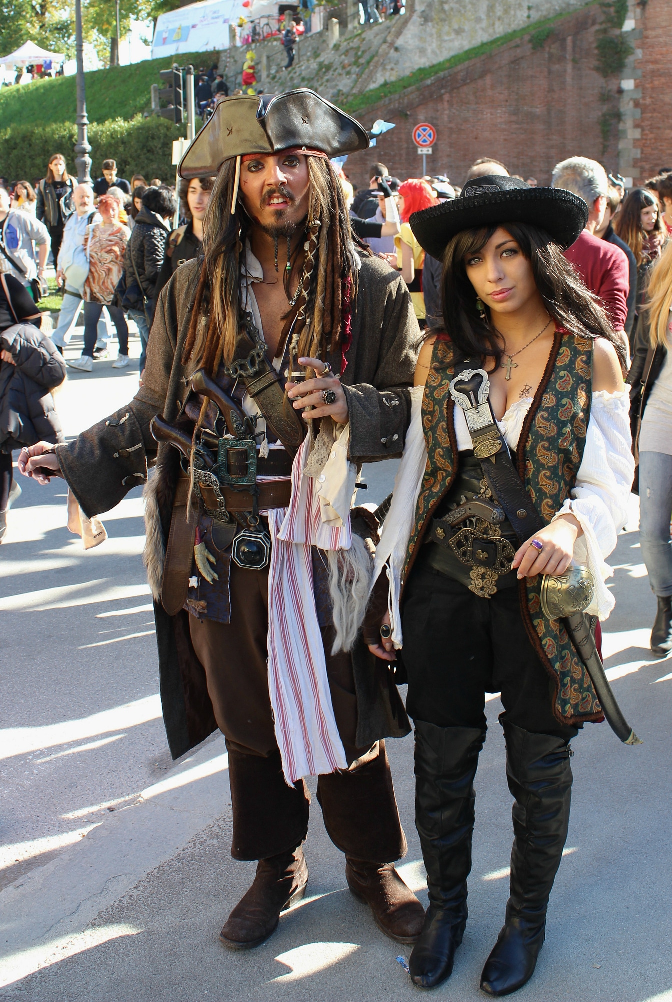 Cosplay Jack Sparrow.